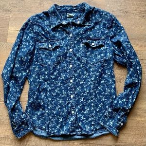 Levi’s Floral Snap Button Shirt